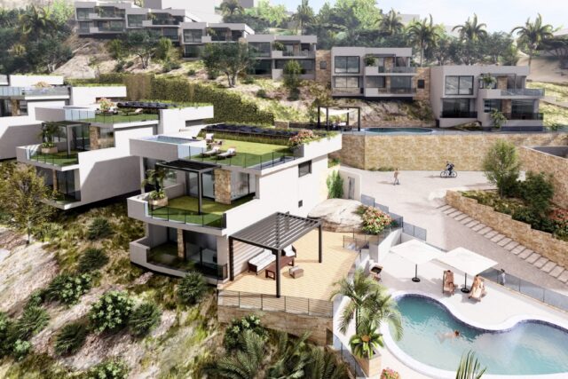 LUKSUSOWE WILLE z PANORAMICZNYM WIDOKIEM W SIERRA DE AlTEA