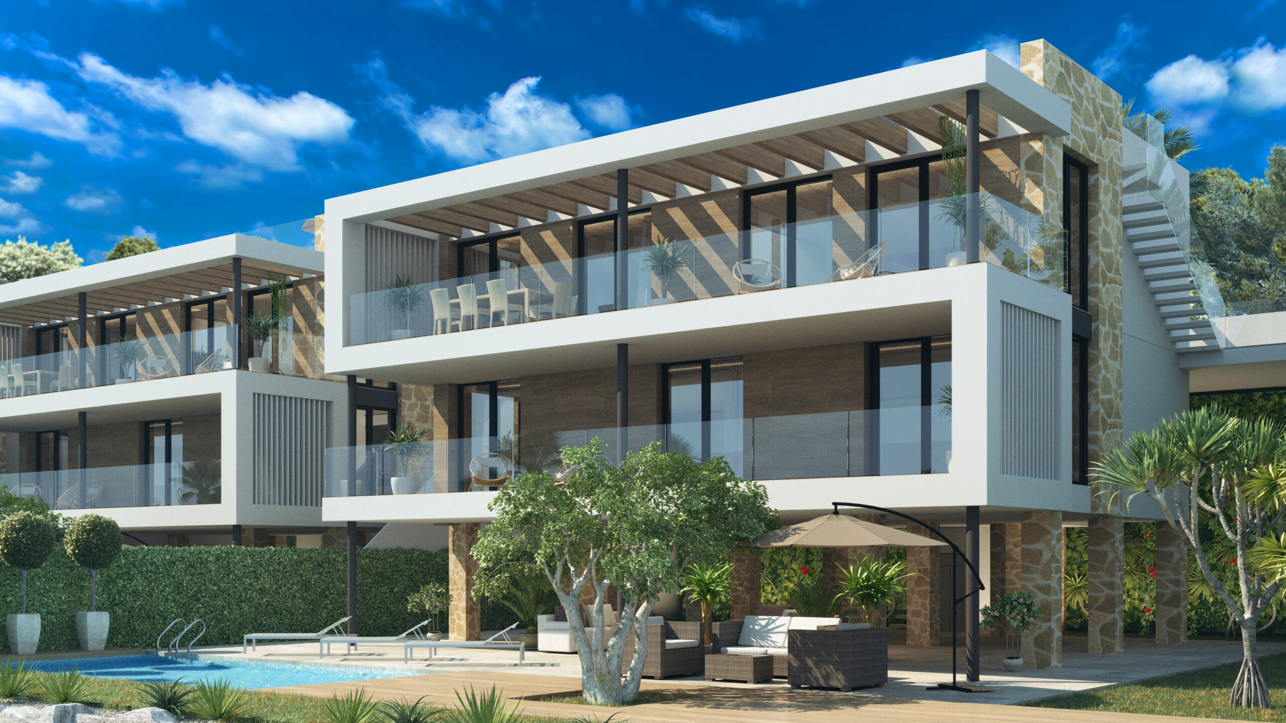 EKSKLUZYWNE WILLE Z PIĘKNYM WIDOKIEM W CIUDAD QUESADA