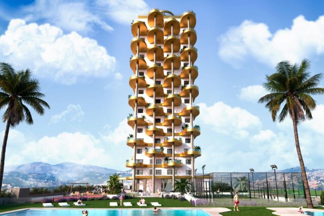 APARTAMENT NA COSTA BLANCA – LUKSUSOWY APARTAMENT W CALPE Z PANORAMICZNYM WIDOKIEM, 500 m OD PLAŻY