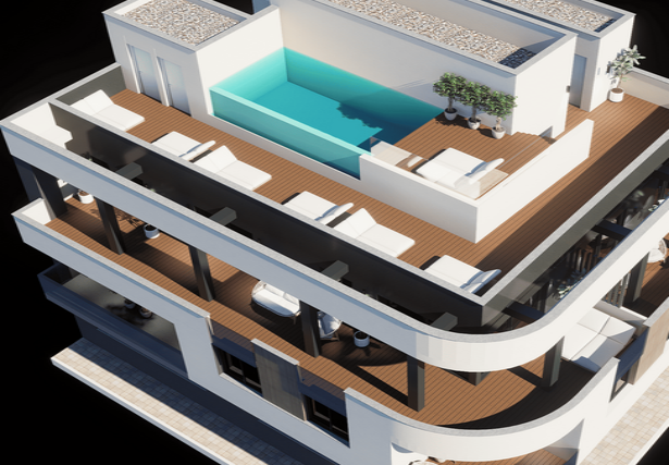 FLOTTE LEILIGHETER I SENTRUM AV TORREVIEJA – KUN 600 m fra sjøen